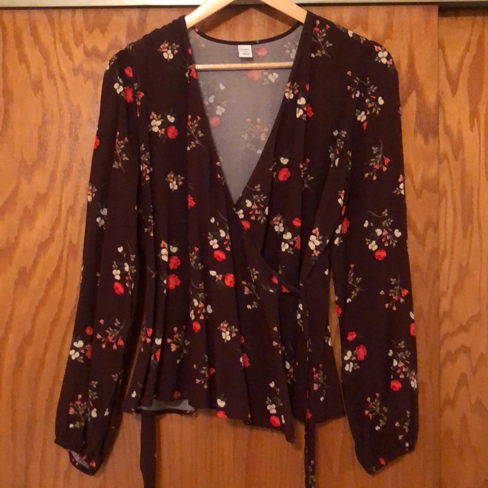 Old Navy Wrap Blouse